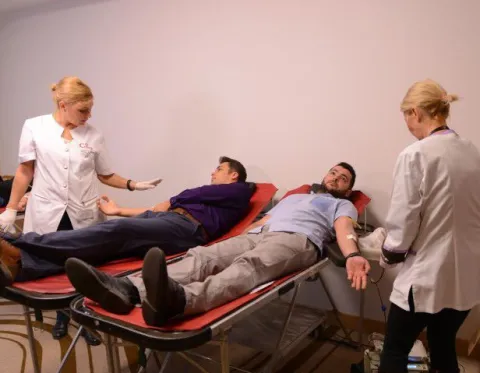 „Donează sânge, Salvează o viață!” O nouă etapă a Campaniei s-a desfăşurat în Capitală