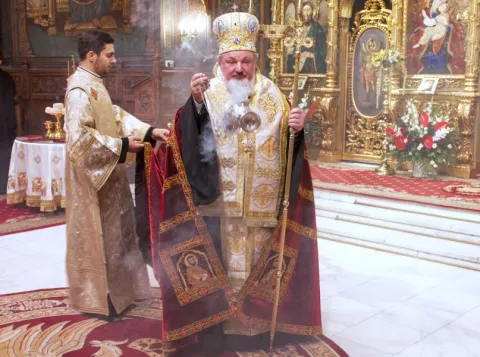 Pelerinajul continuă la Patriarhie. Slujba de Priveghere în cinstea Sf. Nectarie