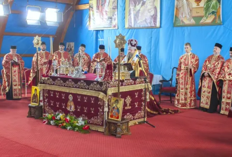 Slujbă de Priveghere la Patriarhie: Sf. Dimitrie, Izvorâtorul de Mir, cinstit pe Colina Bucuriei