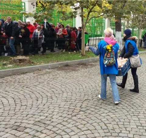 Protoieria Sector 3 Capitală alături de pelerinii de pe Dealul Patriarhiei