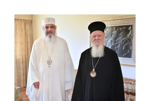 Mesaj de felicitare adresat Patriarhului Ecumenic. 25 de ani de la alegerea şi întronizarea Sanctităţii Sale