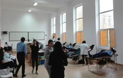Campanie de donare sânge în Capitală
