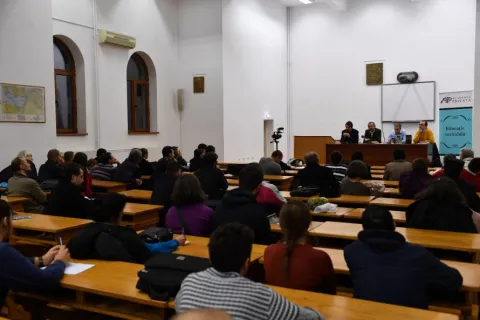 FTOUB: Conferinţa „Timpul lucrează împotriva noastră”