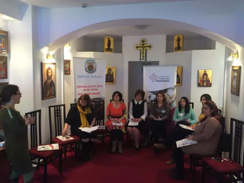Curs pentru specialiștii din domeniul social al Arhiepiscopiei Bucureștilor: „Drepturile copilului și violența domestică”