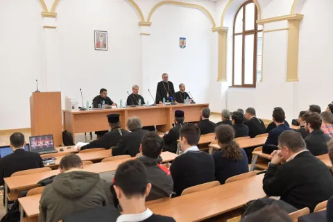 O viață închinată formării tinerilor teologi. Aniversarea Părintelui Viorel Ioniță la Facultatea de Teologie din București