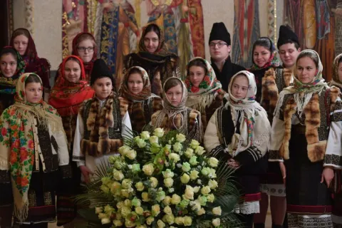 Colindă bucovineană la Patriarhie