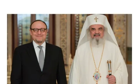 Ambasadorul Republicii Croația la București în vizită la Patriarhia Română