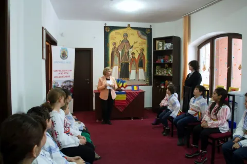 Unirea Principatelor marcată la Centrul de zi pentru copii „Sf. Sofia” din București
