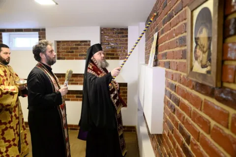 Bucureşti: Au fost binecuvântate noile lucrări efectuate la Centrul educaţional al Parohiei Flămânda