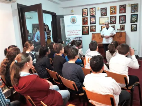 Campania de Prevenție și Educație pentru Sănătate | Prima activitate din București a avut loc la Centrul „Sfânta Sofia”