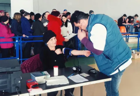 Mizil | Peste 100 de persoane s-au alăturat campaniei Donează sânge, salvează o viaţă!