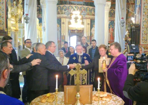 Pr. Haralambie Balamace comemorat la Biserica Sf. Gheorghe Nou din Bucureşti