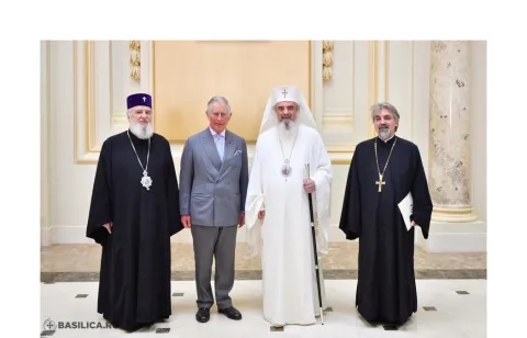 Vizita Alteței Sale Regale, Charles, Prinț de Wales la Patriarhia Română