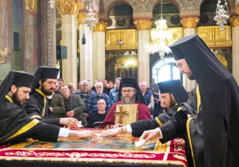 Catedrala Patriarhală | Vecernia scoaterii Sfântului Epitaf