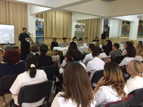 Eveniment la Școala Postliceală Sanitară „Sf. Ierarh Nectarie”