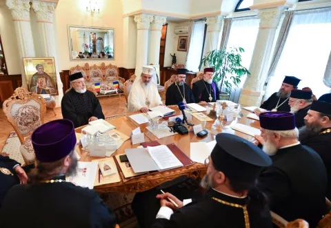 Sinod | Ierarhii din Mitropolia Munteniei şi Dobrogei s-au reunit la Reşedinţa Patriarhală