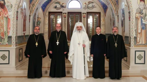 Patriarhul României l-a primit în audienţă pe Preşedintele Institutului Teologic Ortodox „Sfântul Vladimir” din New York (SUA)