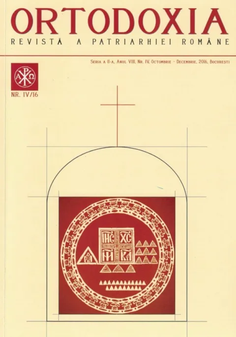 Editura Institutului Biblic: Un nou număr al Revistei Ortodoxia