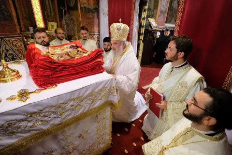Reşedinţa Patriarhală | Patriarhul României a sfinţit 200 de antimise