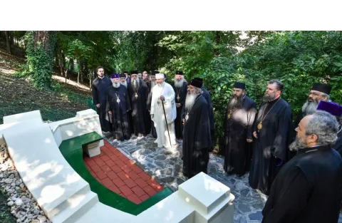 An comemorativ 2017 | Membrii Sfântului Sinod au vizitat popasul Patriarhului Justinian Marina