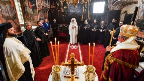 Patriarhul Daniel a aniversat 66 de ani prin rugăciune
