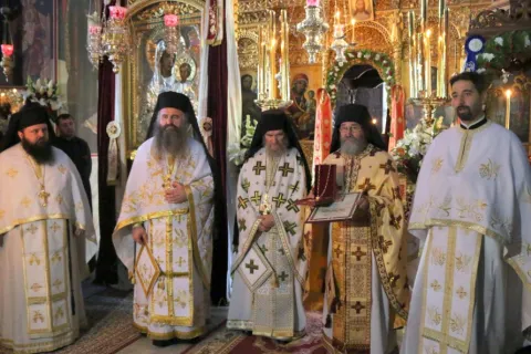 Muntele Athos | Schitul Prodromu şi-a sărbătorit hramul. Icoana Maicii Domnului – Prodromiţa cinstită de pelerini