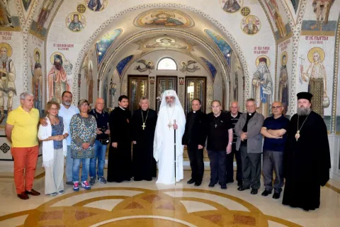 Pelerini italieni în vizită la Patriarhia Română