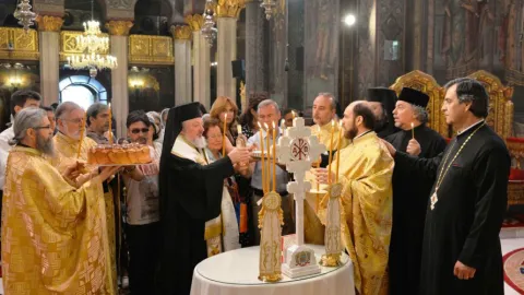 Slujbă de pomenire pentru Patriarhii Iustin și Teoctist la Catedrala Patriarhală
