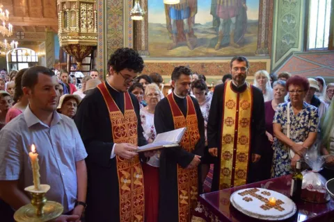 Sărbătoarea Sfântului Sfinţit Mucenic Valentin la Parohia Delea Nouă Calist din Capitală