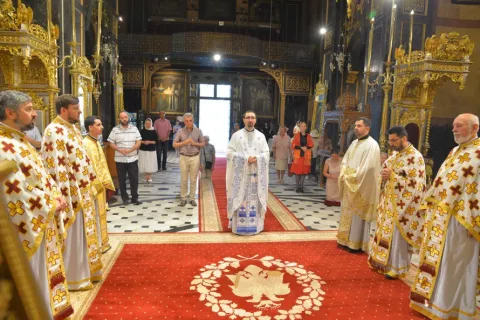 Bucureşti | Sfinţii Martiri Brâncoveni cinstiţi la ctitoria Domniţei Bălaşa