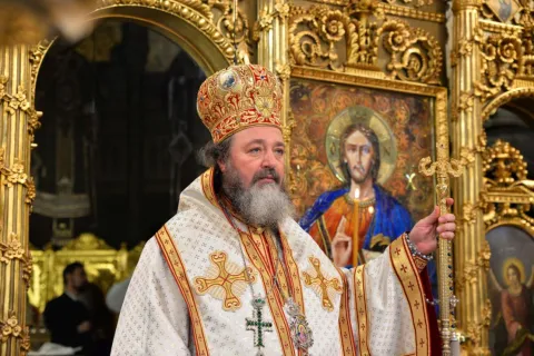 Duminica a 13-a după Rusalii: PS Ieronim Sinaitul a slujit la Catedrala Patriarhală