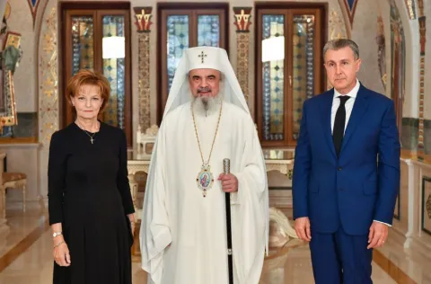 Principesa Moștenitoare Margareta s-a întâlnit cu Părintele Patriarh Daniel: Vrem să facem mai mult pentru oamenii săraci, a spus Alteța Sa Regală