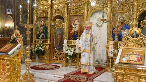 Catedrala Patriarhală: PS Varlaam Ploieșteanul a oficiat Sfânta Liturghie în Duminica a 25-a după Rusalii