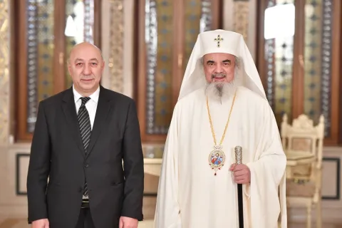 Preafericitul Părinte Patriarh Daniel a primit vizita ambasadorului Georgiei în România