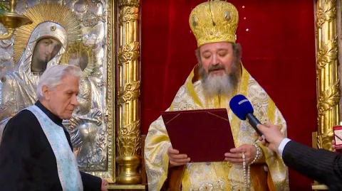 Sute de credincioși s-au rugat în ziua hramului Bisericii bucureștene Sfântul Stelian împreună cu PS Ieronim