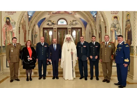 Preafericitul Părinte Patriarh Daniel a primit vizita Ministrului Apărării al Republicii Libaneze