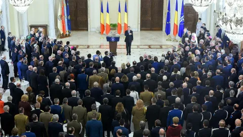 Ziua Naţională a României | Părintele Patriarh Daniel a participat la recepţia organizată de Administraţia Prezidenţială