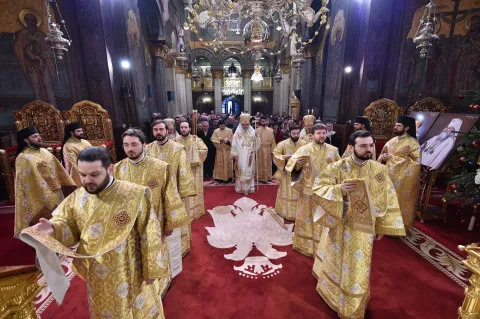 Prima Sfântă Liturghie din 2018 la Catedrala Patriarhală. Să înduhovnicim timpul vieții noastre, a îndemnat Părintele Patriarh Daniel