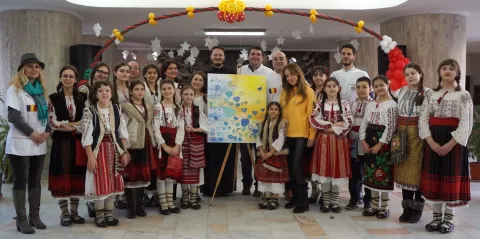 Spectacol pentru copiii de la Institutul Oncologic Fundeni |  „Bunătatea este o limba internațională, nu o înveți nicăieri, ci se află chiar în inima ta”