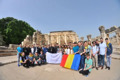 „Istoria şi Geografia Mântuirii” | 45 studenți teologi se află în pelerinaj în Țara Sfântă