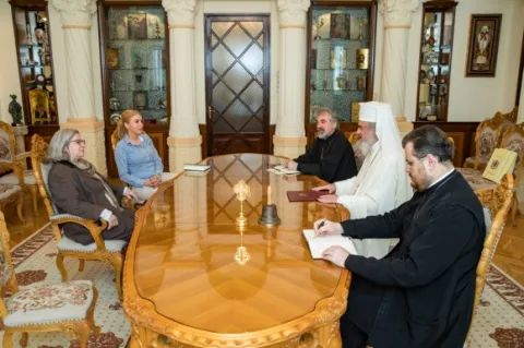 Patriarhul României a primit vizita ambasadorului Israelului la Bucureşti