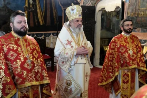 Sf. Gheorghe cinstit la paraclisul istoric din Reședința Patriarhală – „un paraclis mic cu patru hramuri”