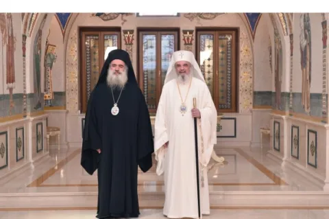 Vizita Înaltpreasfințitului Părinte Teodosie, Arhiepiscop de Sevastia, la Patriarhia Română
