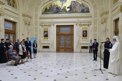 Recunoştinţă pentru lansarea filmului documentar „Marea Frescă a Ateneului Român”