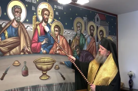 Episcopul vicar Timotei Prahoveanul a sfințit un nou centru social la Negoiești