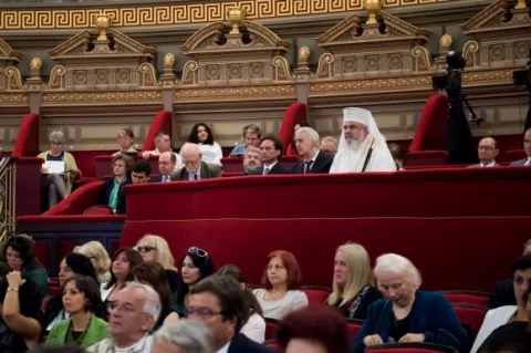 Patriarhul Daniel a luat parte la Conferința dedicată Marii Uniri, organizată de Academia Română