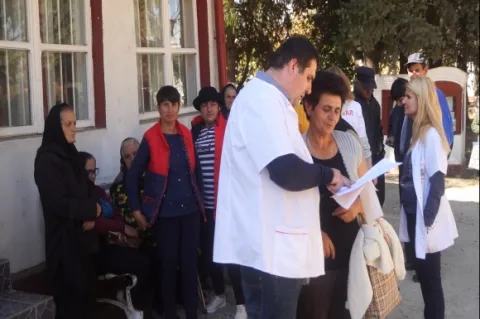 Voluntarii Campaniei „Sănătate pentru sate” au revenit în Mozăceni