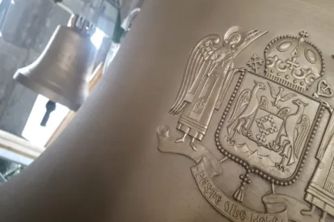 A răsunat primul clopot la Catedrala Mântuirii Neamului