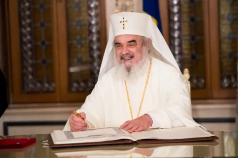 Patriarhul României a semnat în Cartea de Aur a Centenarului Marii Uniri