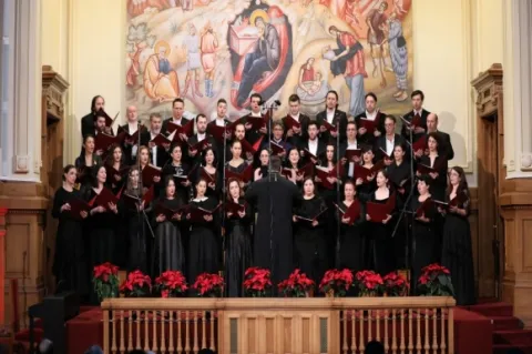 Concertul tradițional de colinde „Răsăritul cel de Sus” a avut loc la Palatul Patriarhiei